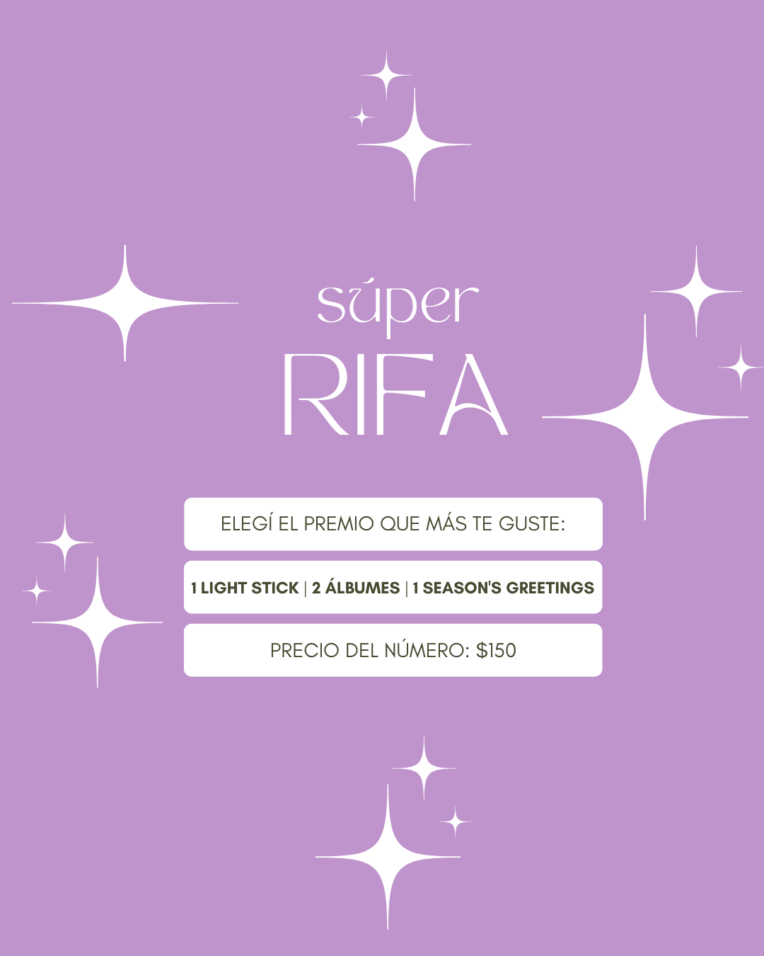 SÚPER RIFA K-POP