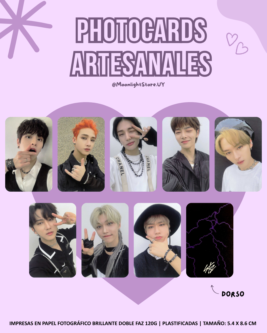 STRAY KIDS - NOEASY Standard ver. (A) Photocard Set