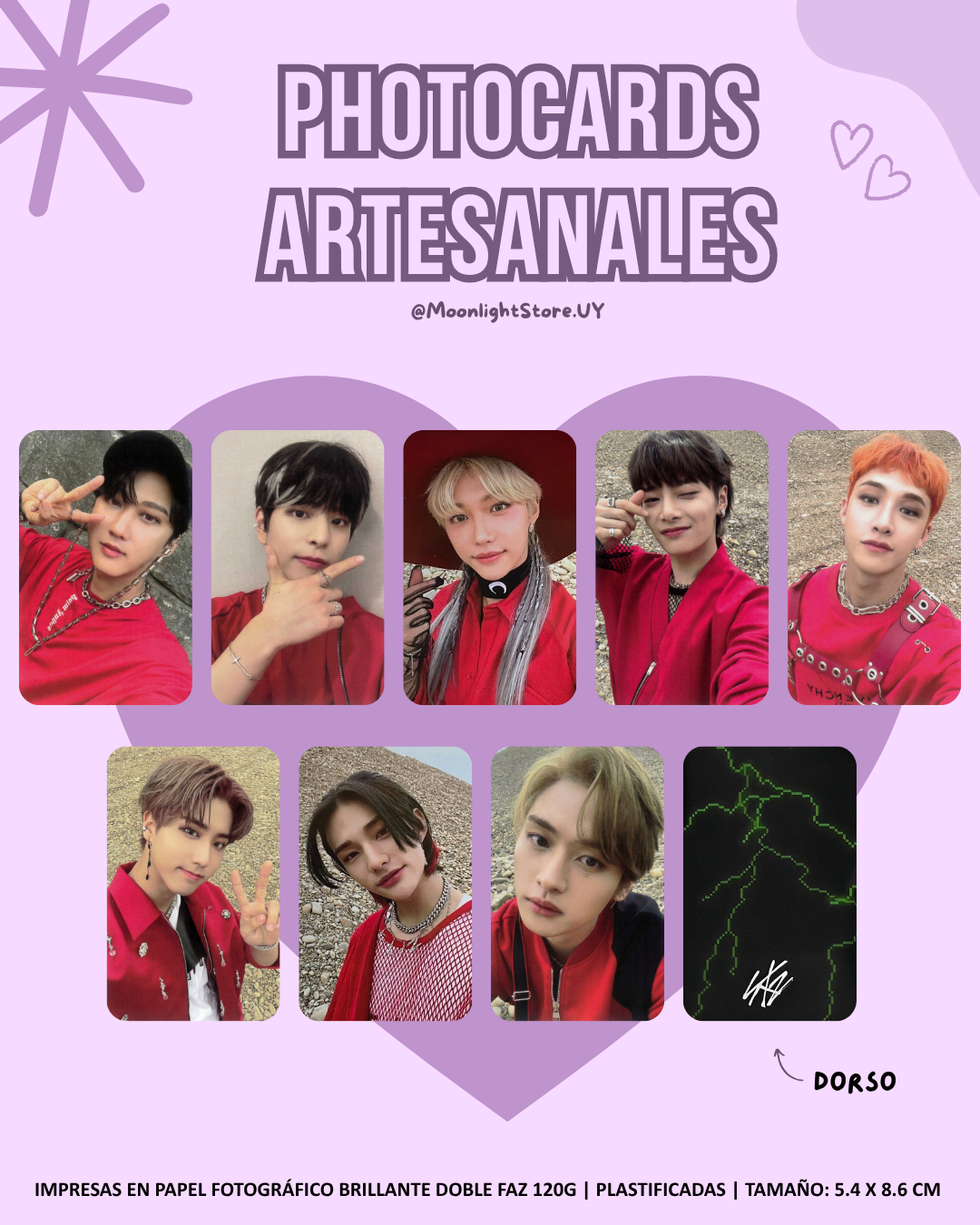 STRAY KIDS - NOEASY Standard ver. (B) Photocard Set