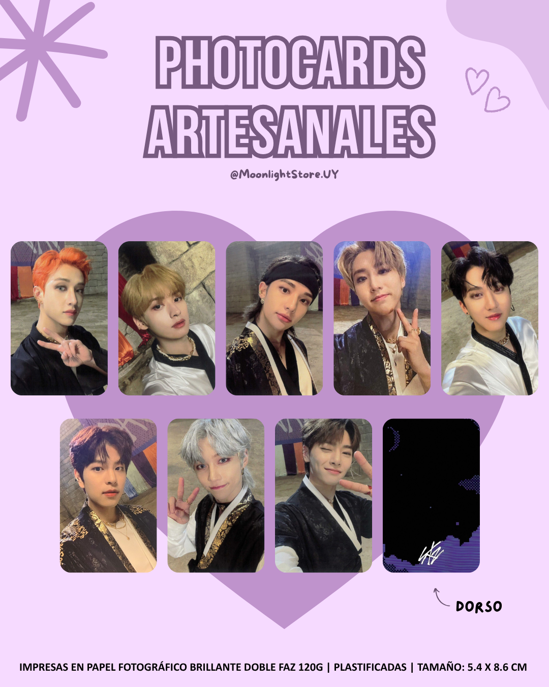 STRAY KIDS - NOEASY Standard ver. (C) Photocard Set