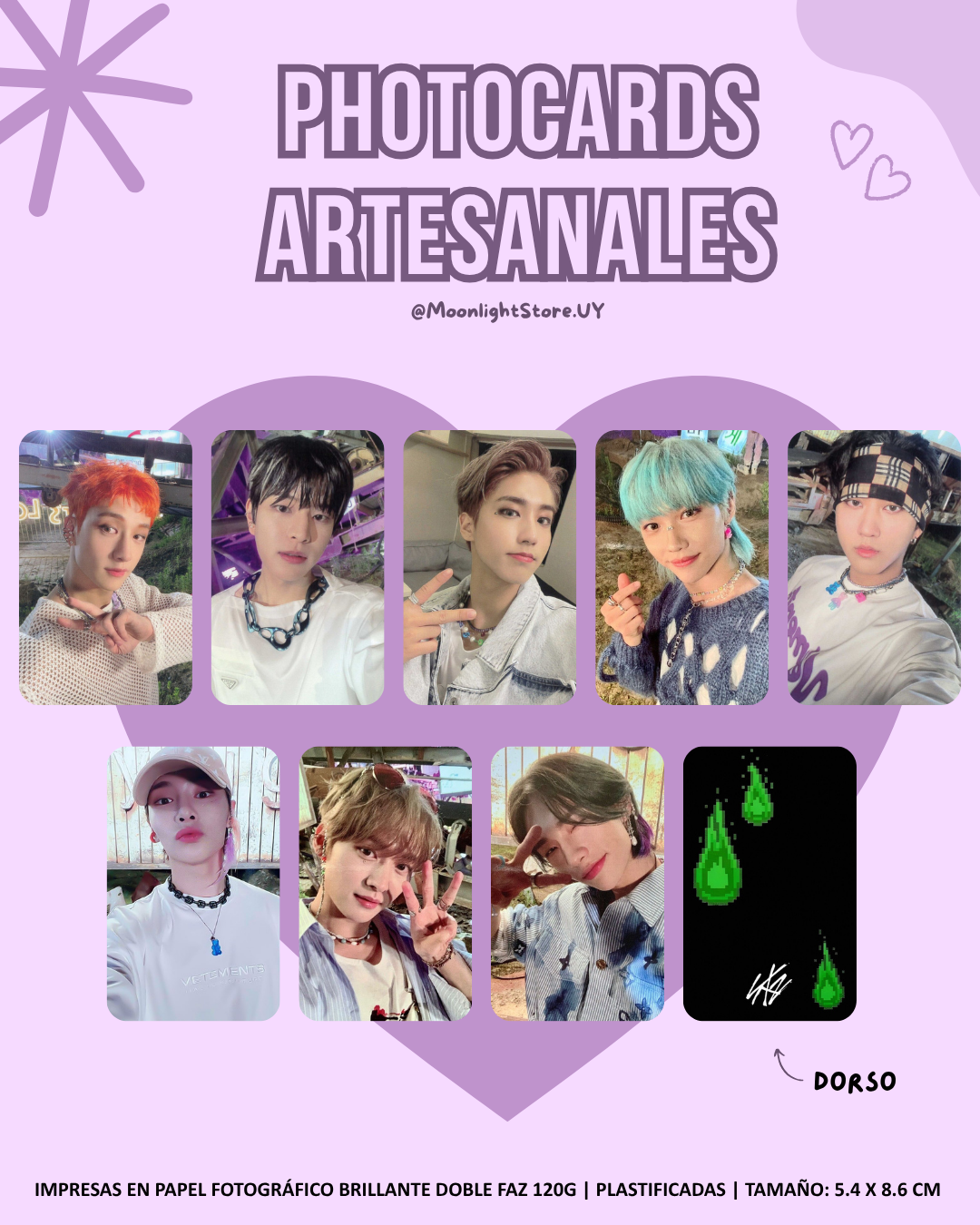 STRAY KIDS - NOEASY Standard ver. (D) Photocard Set
