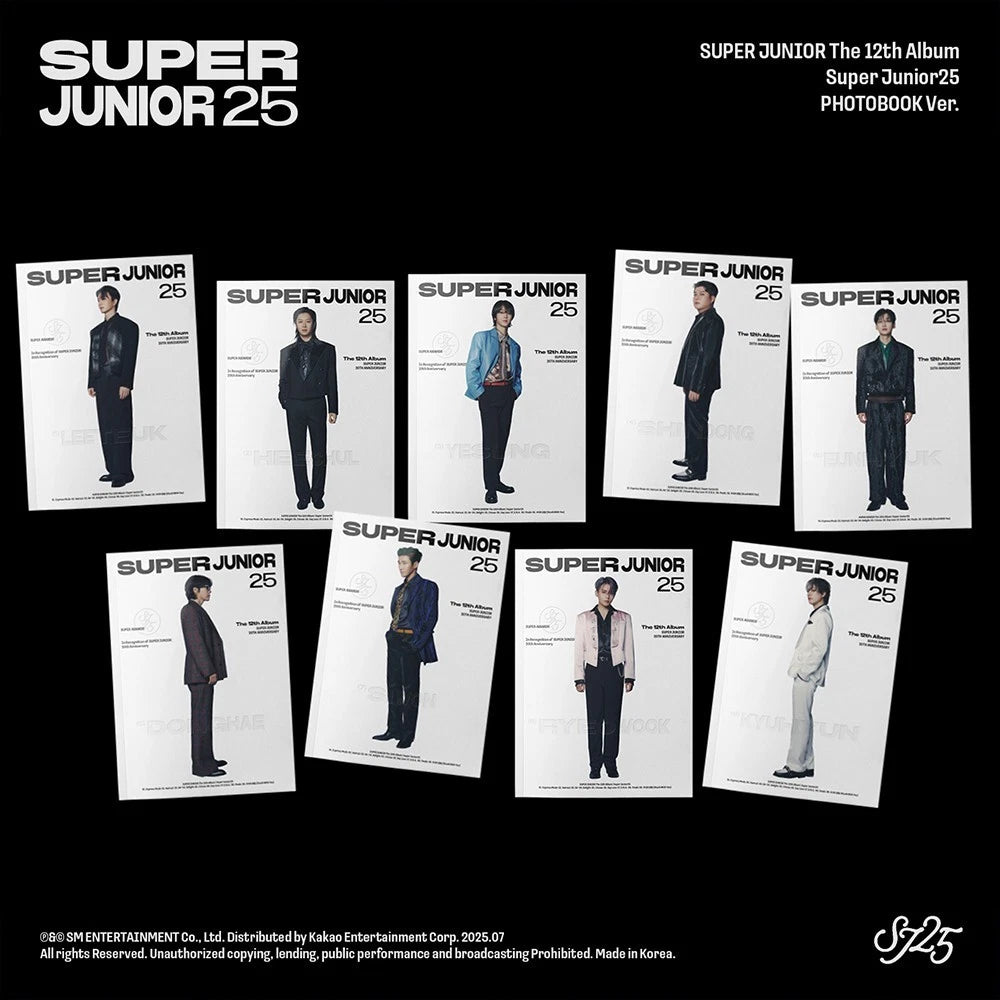 SUPER JUNIOR - SUPER JUNIOR25 (Photobook Ver.)