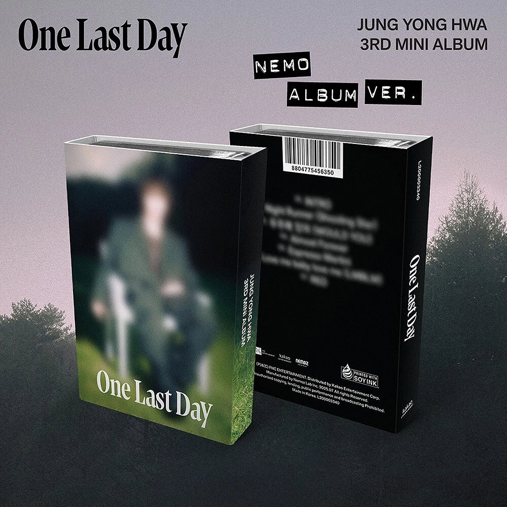JUNG YONG HWA - One Last Day (Limited Edition) Nemo ver.