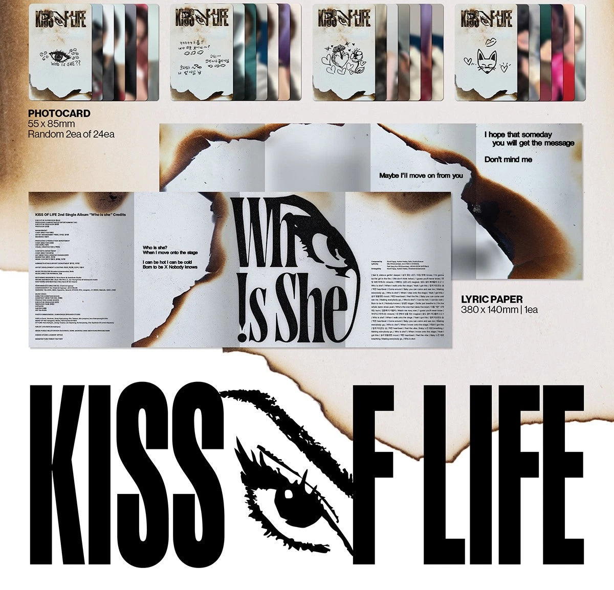 KISS OF LIFE - Who is she (Who Ver.)