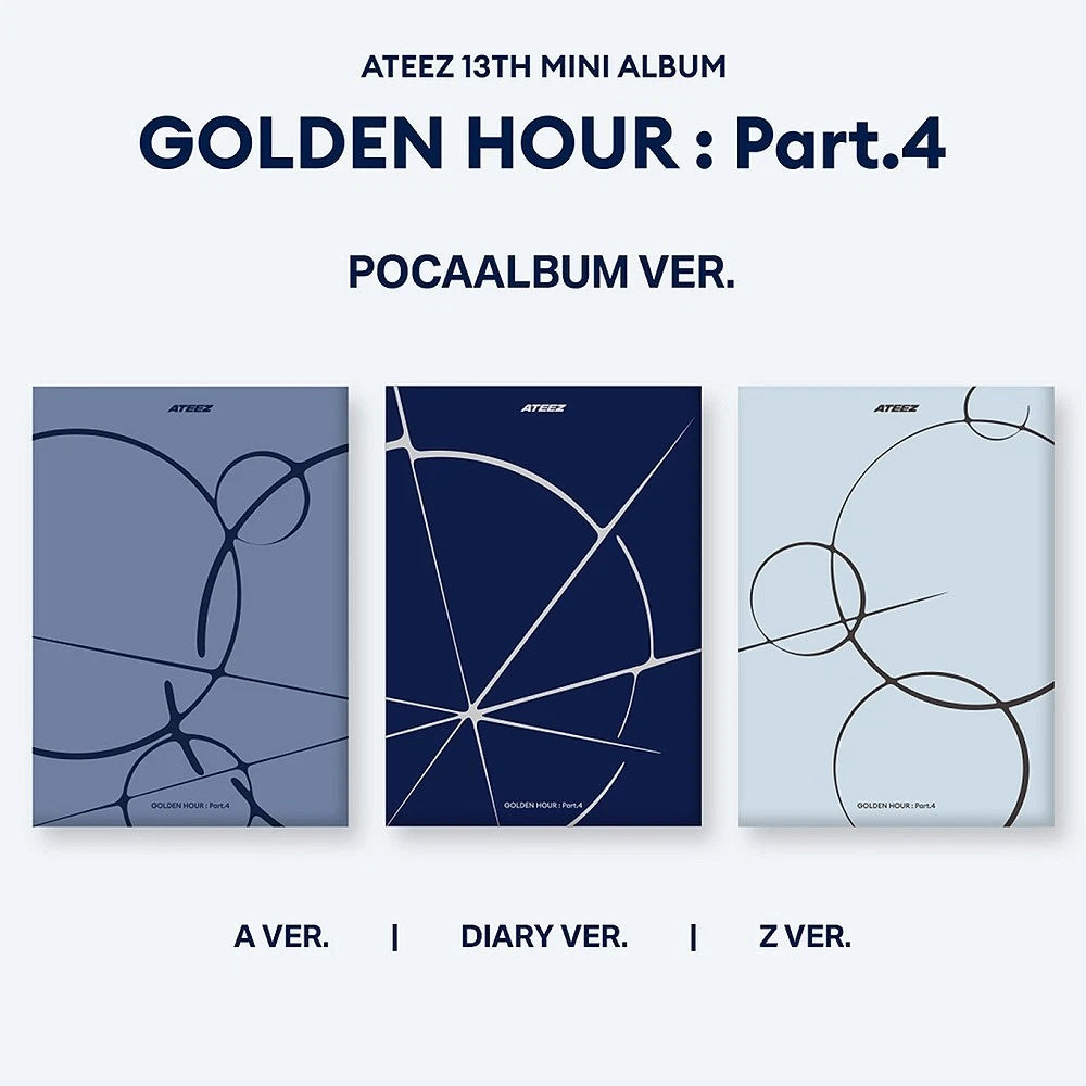ATEEZ - GOLDEN HOUR : Part.4 (Poca Album Ver.)