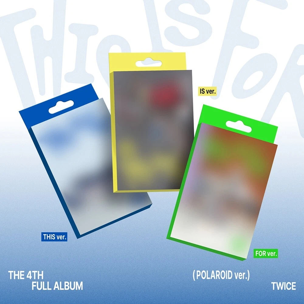 TWICE - THIS IS FOR (Polaroid Ver.)