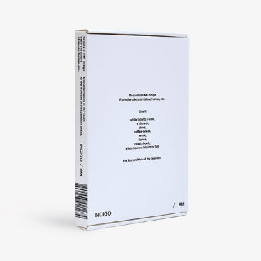 BTS RM - Indigo (Book Edition)