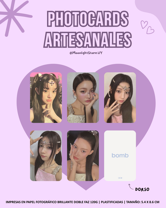ILLIT - bomb MAGIC BOMB Ver. B Photocard Set Fanmade
