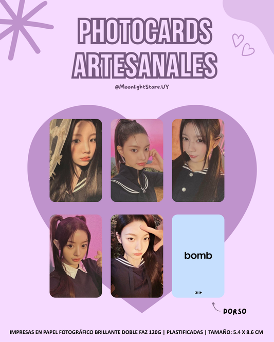 ILLIT - bomb MAGIC BOMB Ver. A Photocard Set Fanmade