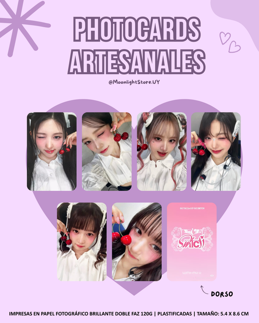 IVE - SWITCH Withmuu LuckyDraw A Ver. Photocard Set Fanmade