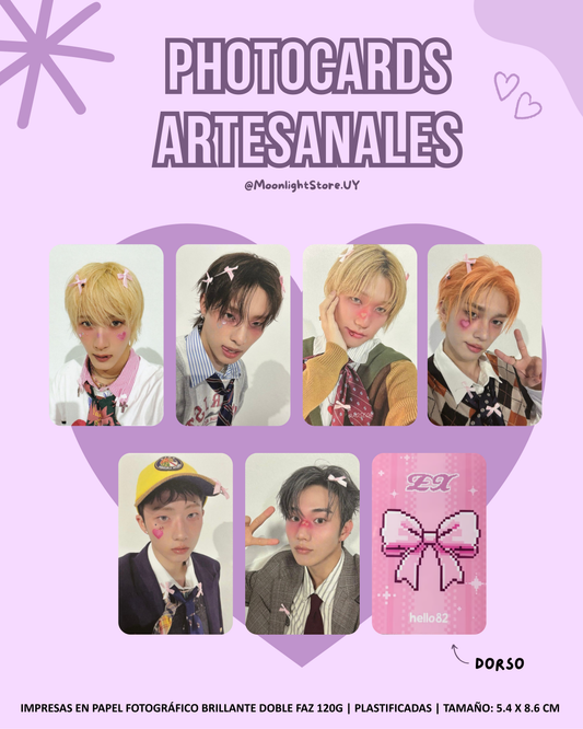 P1Harmony - EX hello82 Exclusive Bow Ver. Photocard Set Fanmade