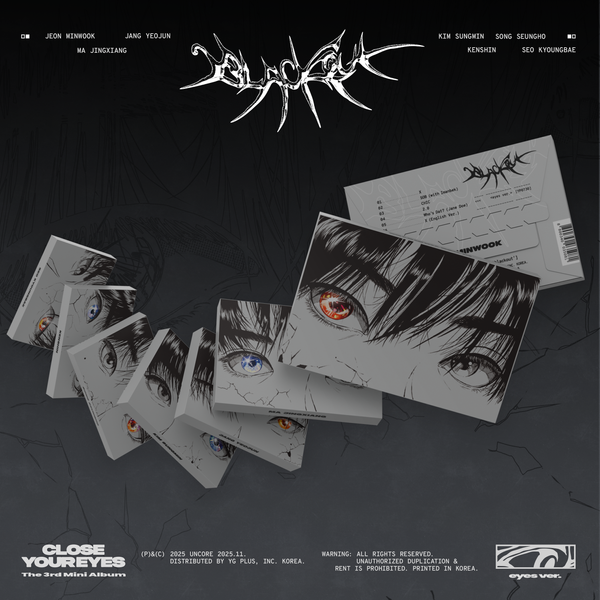 [PRE-VENTA] CLOSE YOUR EYES - blackout (Eyes Ver.)