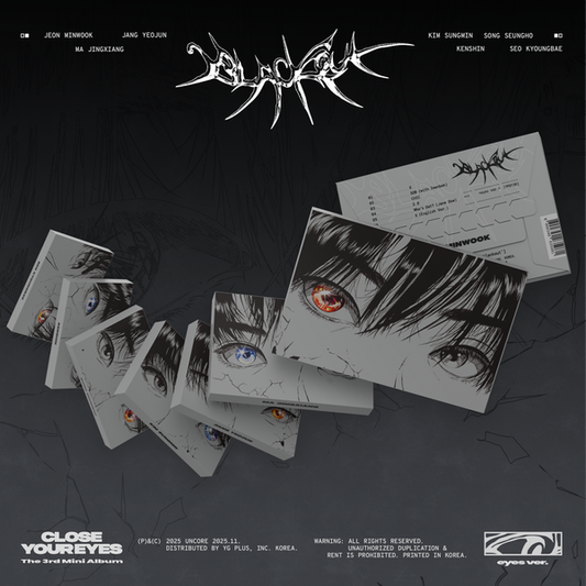 [PRE-VENTA] CLOSE YOUR EYES - blackout (Eyes Ver.)