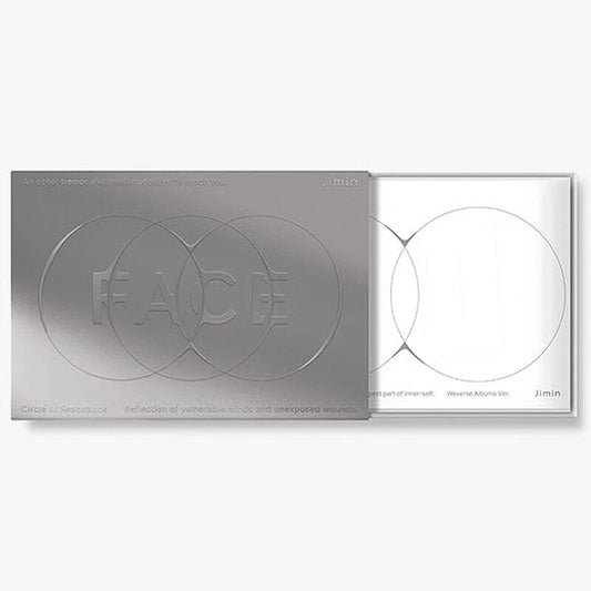 BTS JIMIN - FACE (Weverse ver.)