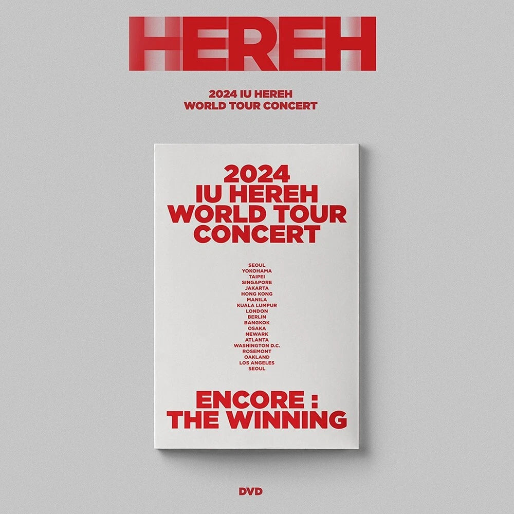 [PRE-VENTA] IU - HEREH (World Tour Concert DVD)