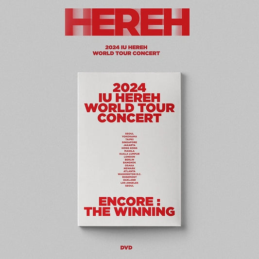 [PRE-VENTA] IU - HEREH (World Tour Concert DVD)