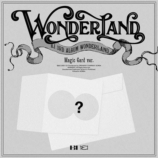 [PRE-VENTA] B.I - WONDERLAND (Magic Card ver.)