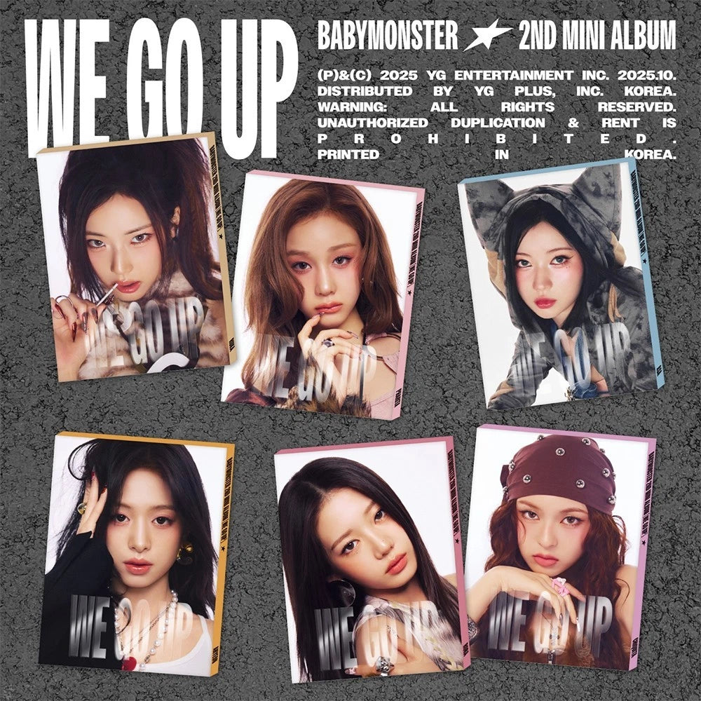 BABYMONSTER - WE GO UP (Pattern Ver.)