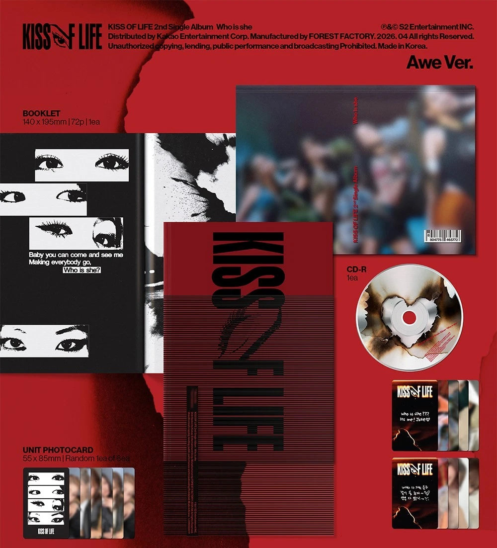 KISS OF LIFE - Who is she (Awe Ver.)