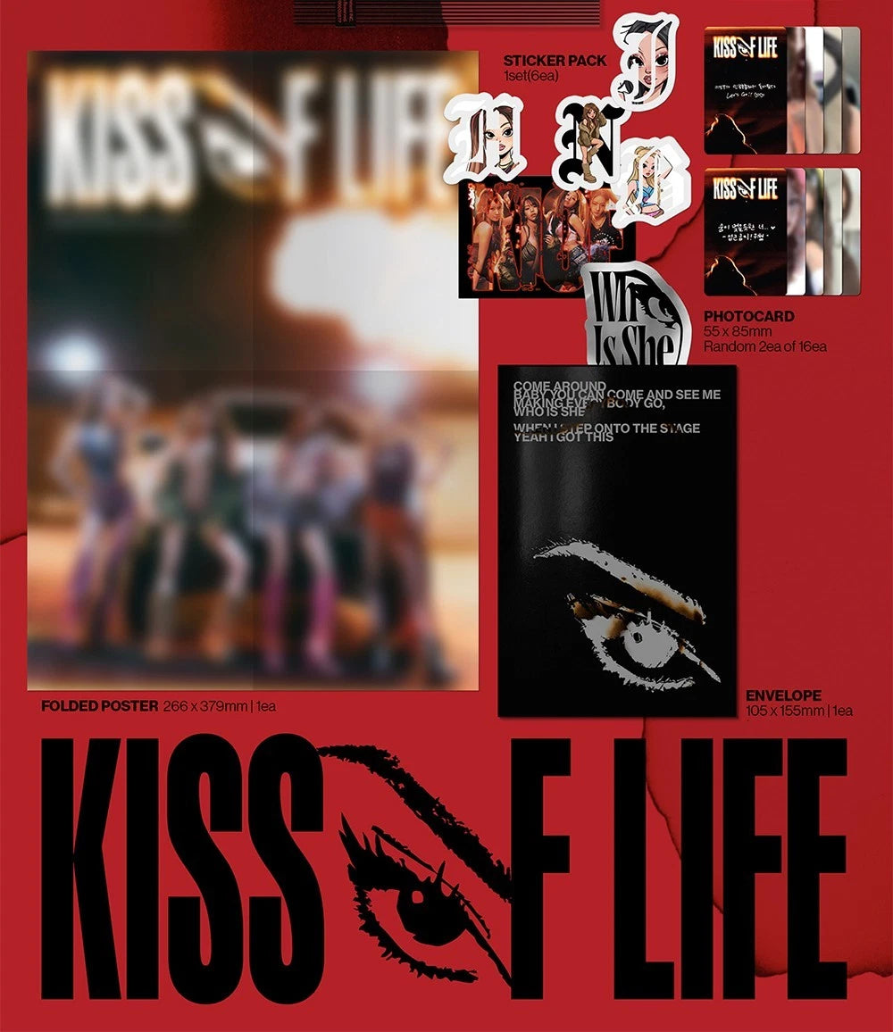 KISS OF LIFE - Who is she (Awe Ver.)