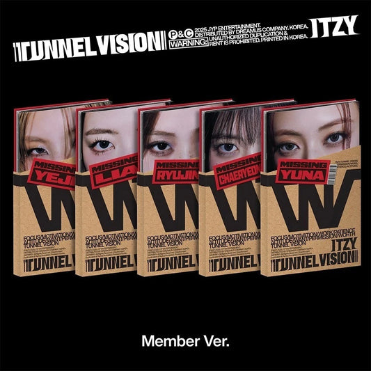 ITZY - TUNNEL VISION (Member Ver.)