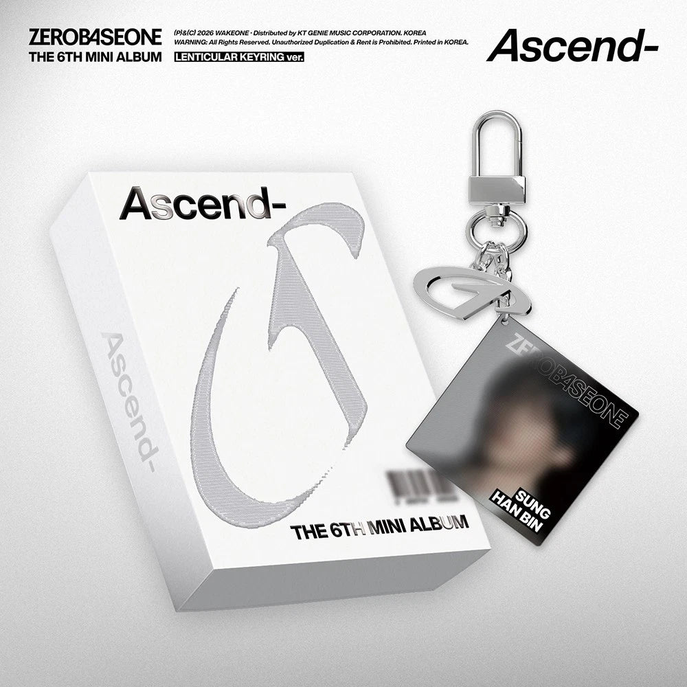 [PRE-VENTA] ZEROBASEONE - Ascend (Lenticular Keyring Ver.)