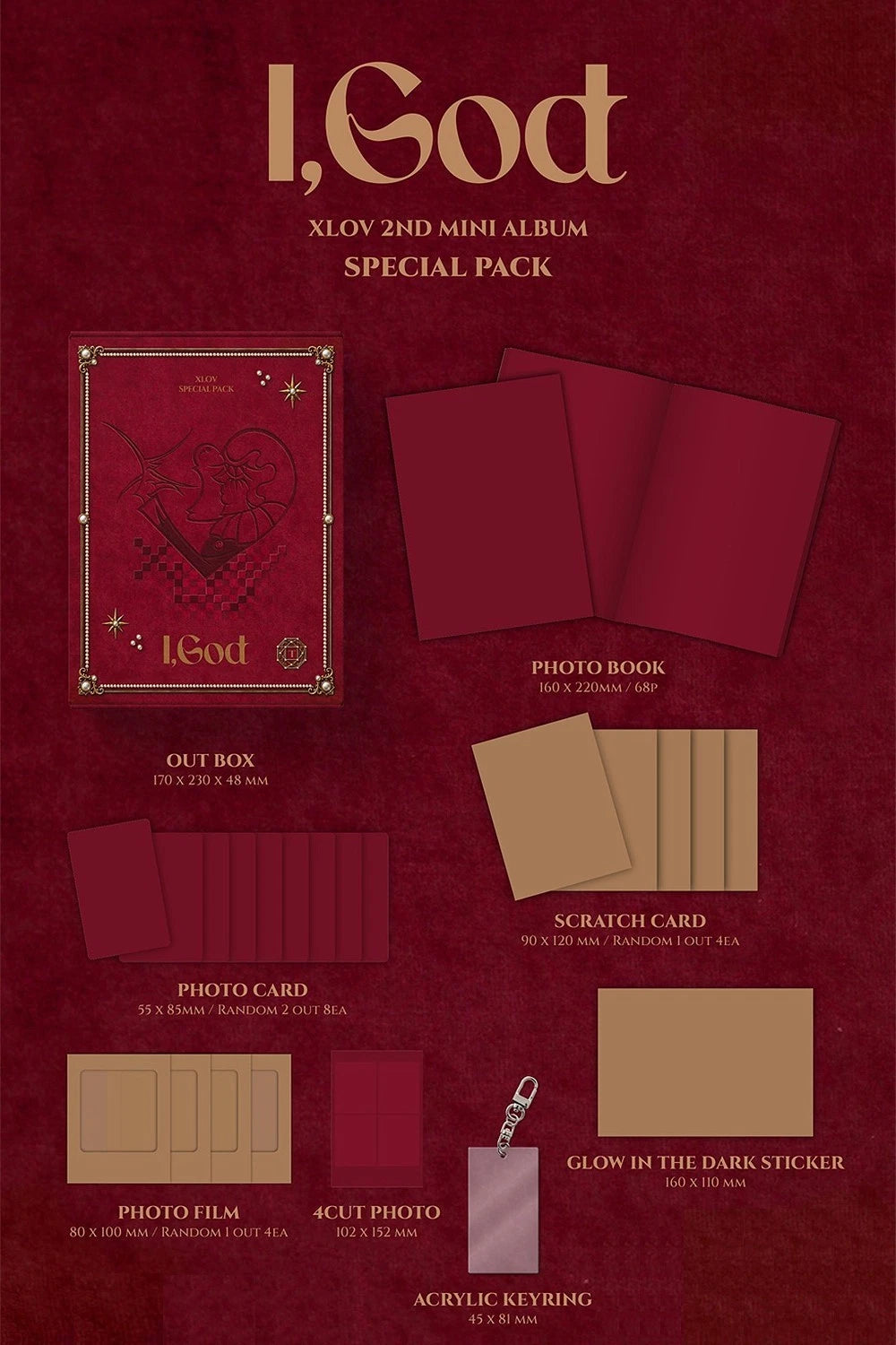 [PRE-VENTA] XLOV - I,GOD (Special Pack)