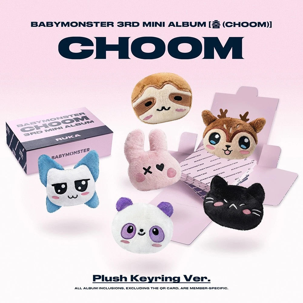 BABYMONSTER - CHOOM (Plush Keyring Ver.)