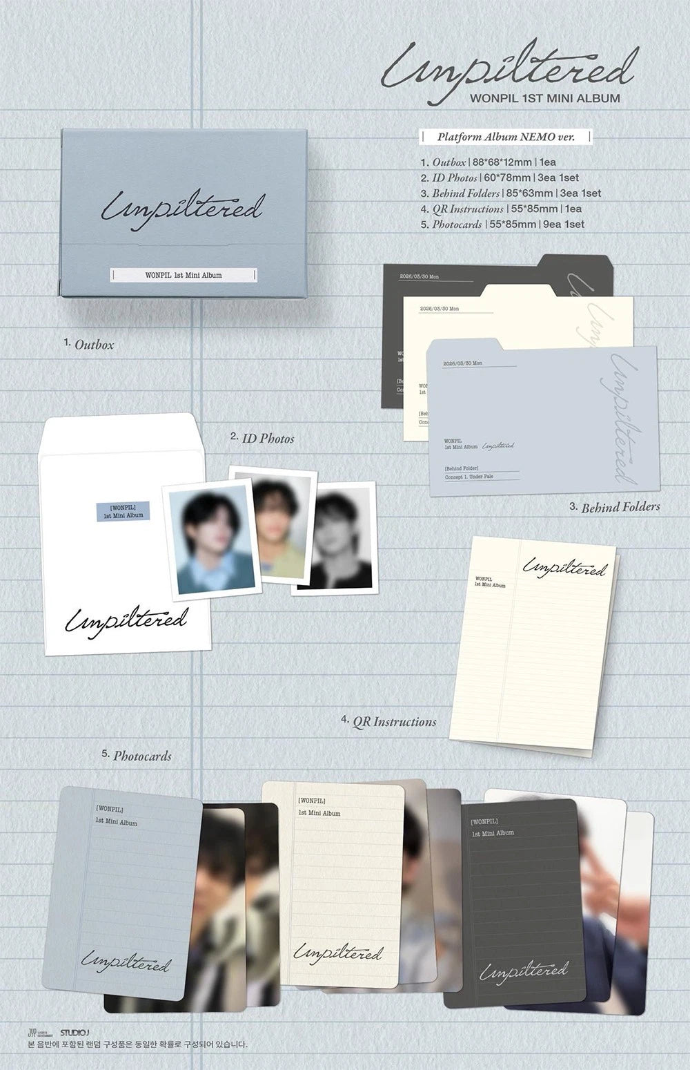 WONPIL - Unpiltered (Platform NEMO Ver.)