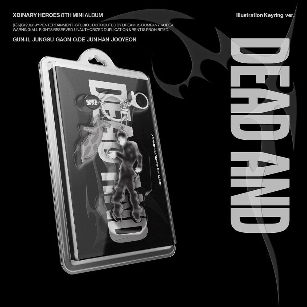 XDINARY HEROES - DEAD AND (Illustration Keyring Ver.)