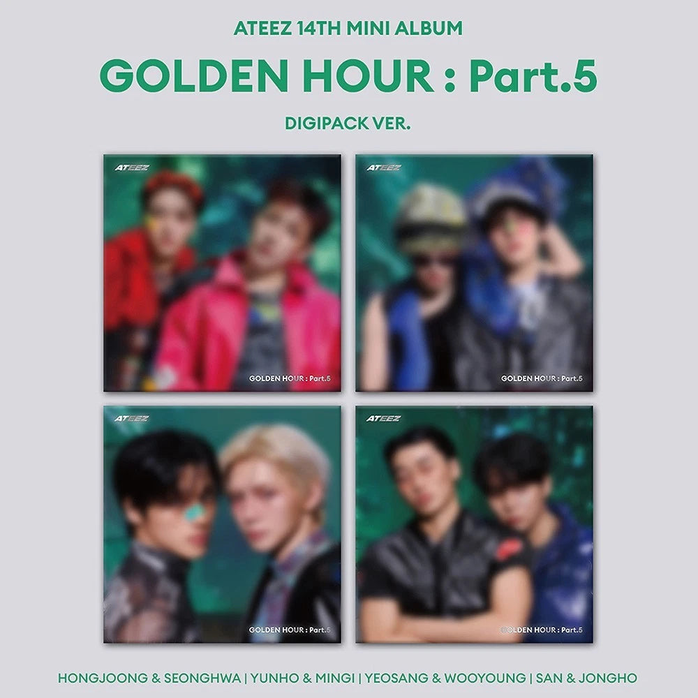 [PRE-VENTA] ATEEZ - GOLDEN HOUR : Part.5 (DIGIPACK UNIT Ver.)
