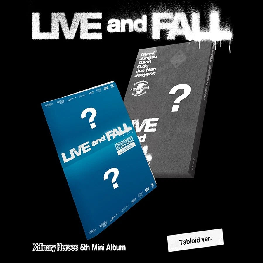 XDINARY HEROES - LIVE and FALL (Tabloid Ver.)