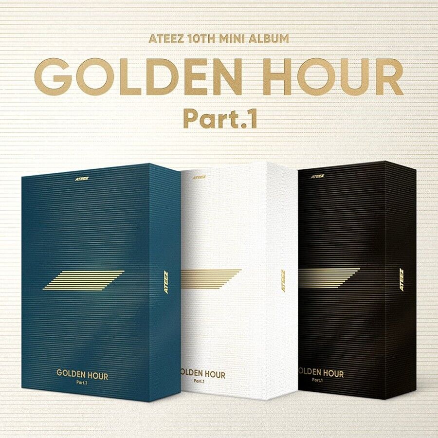 [3CD SET] ATEEZ - GOLDEN HOUR:PART.1