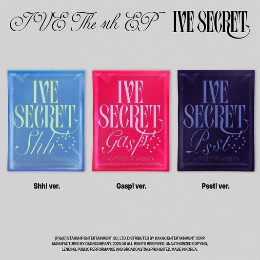 IVE - IVE SECRET (SET 3 VER.)