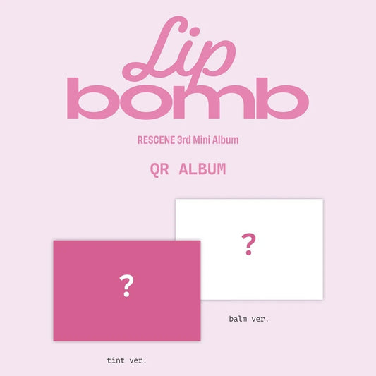 [PRE-VENTA] RESCENE - Lip Bomb (Photocard QR Ver.) (SET 2 VER.)