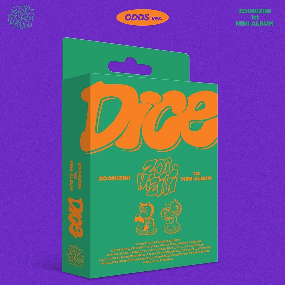 [PRE-VENTA] ZOONIZINI (ASTRO) - DICE (ODDS Ver.)
