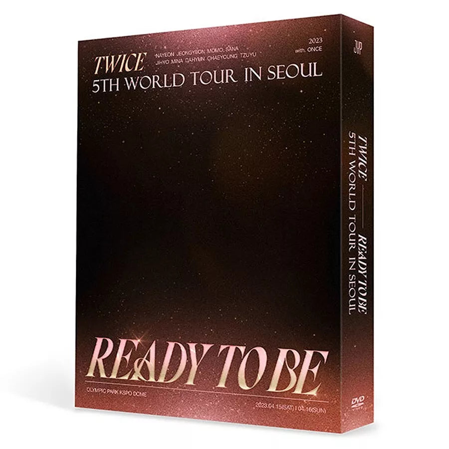 TWICE 5TH WORLD TOUR - READY TO BE - IN SEOUL DVD