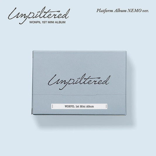 [PRE-VENTA] WONPIL - Unpiltered (Platform NEMO Ver.)