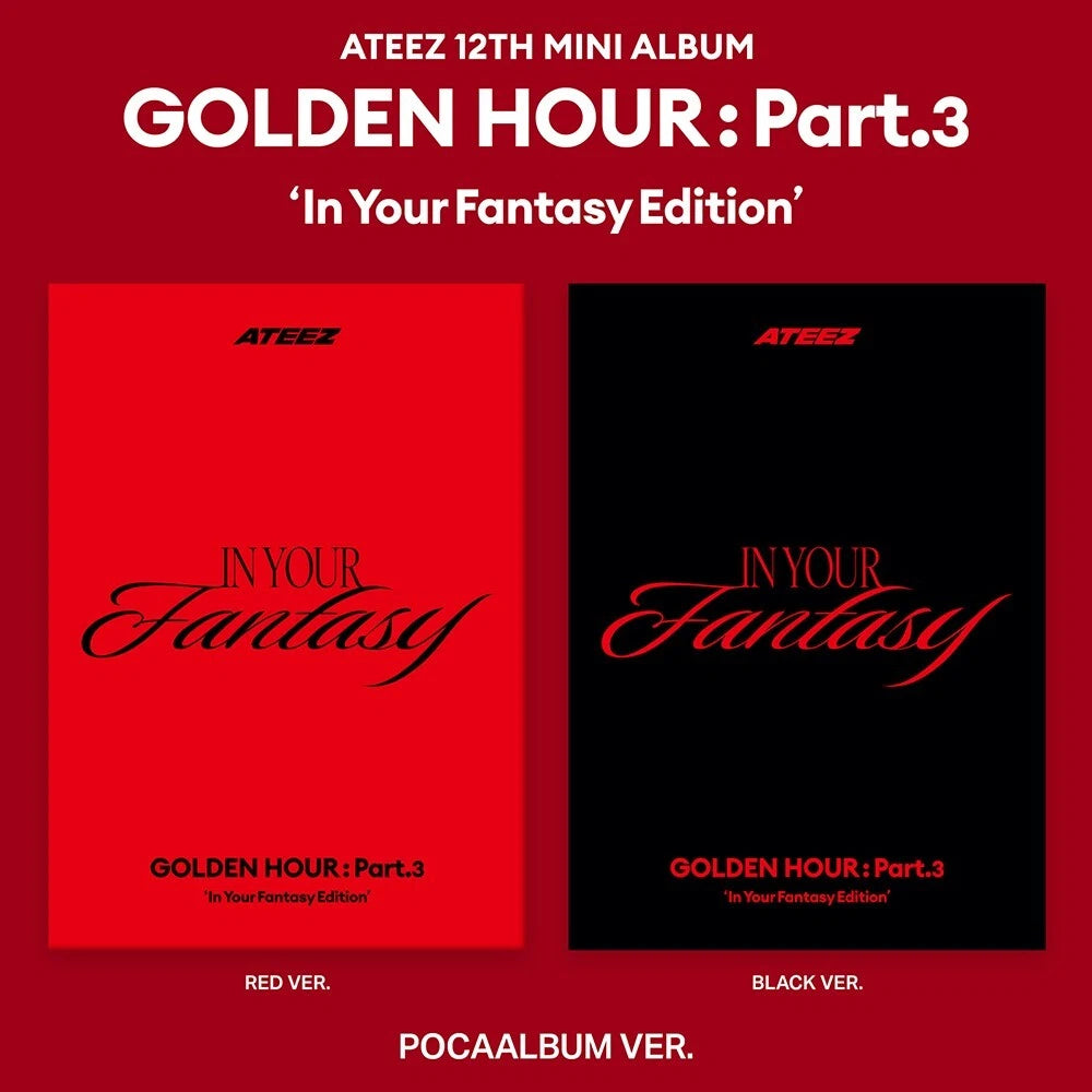 ATEEZ - GOLDEN HOUR : Part.3 ‘In Your Fantasy Edition’ (POCA Album Ver.)