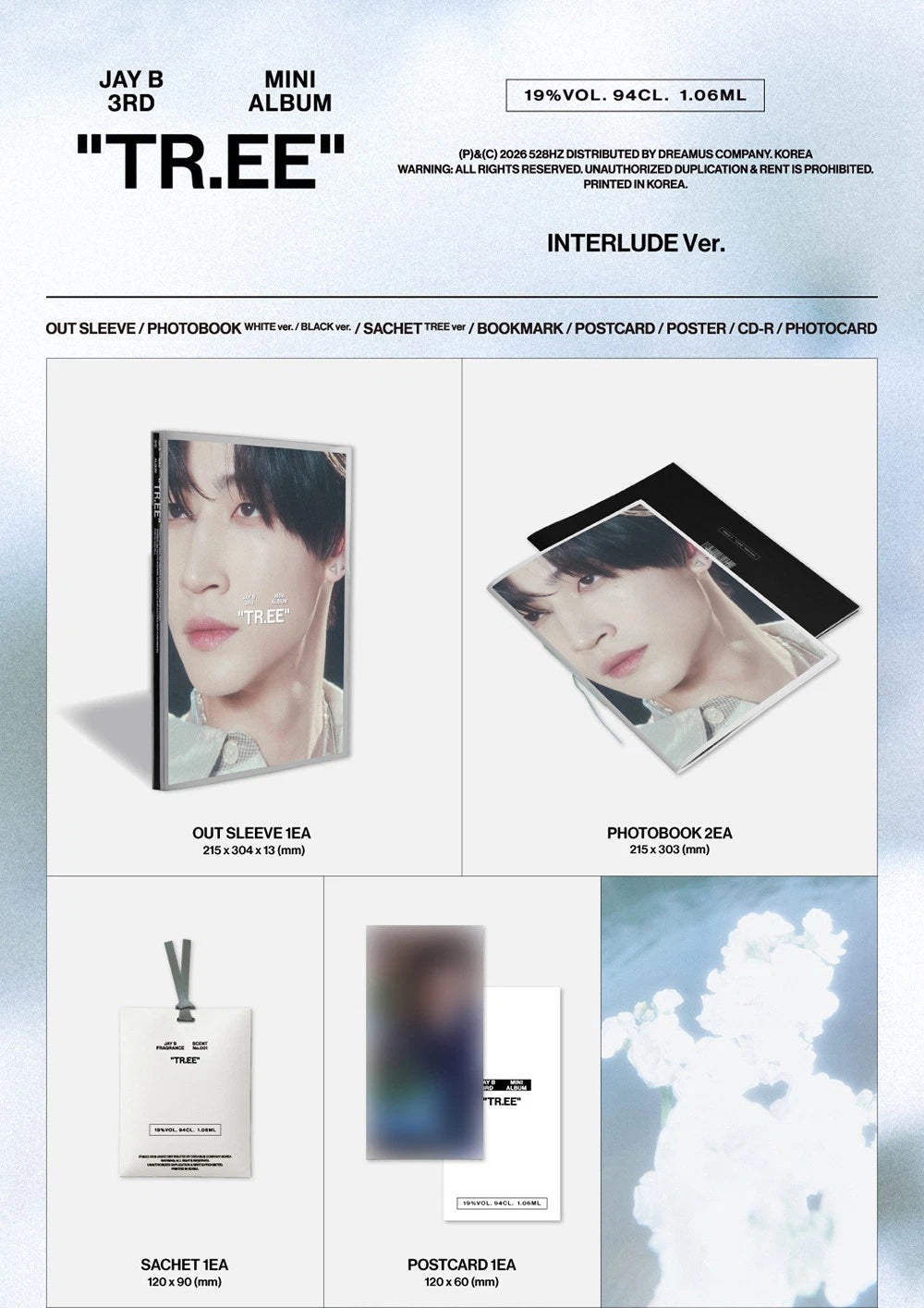 [PRE-VENTA] JAY B - TR.EE (INTERLUDE Ver.)