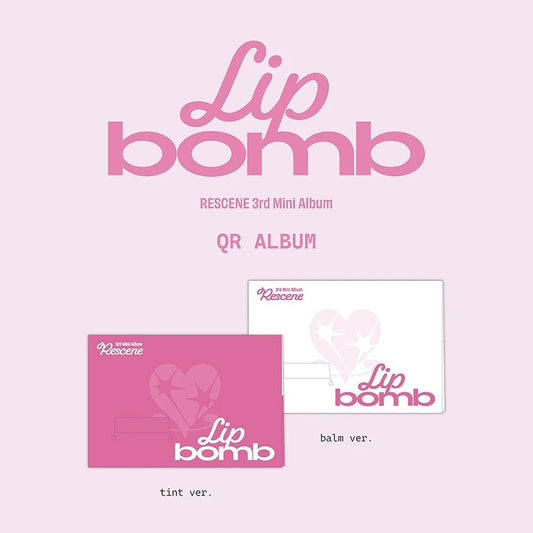 RESCENE - Lip Bomb (Photocard QR Ver.) (SET 2 VER.)