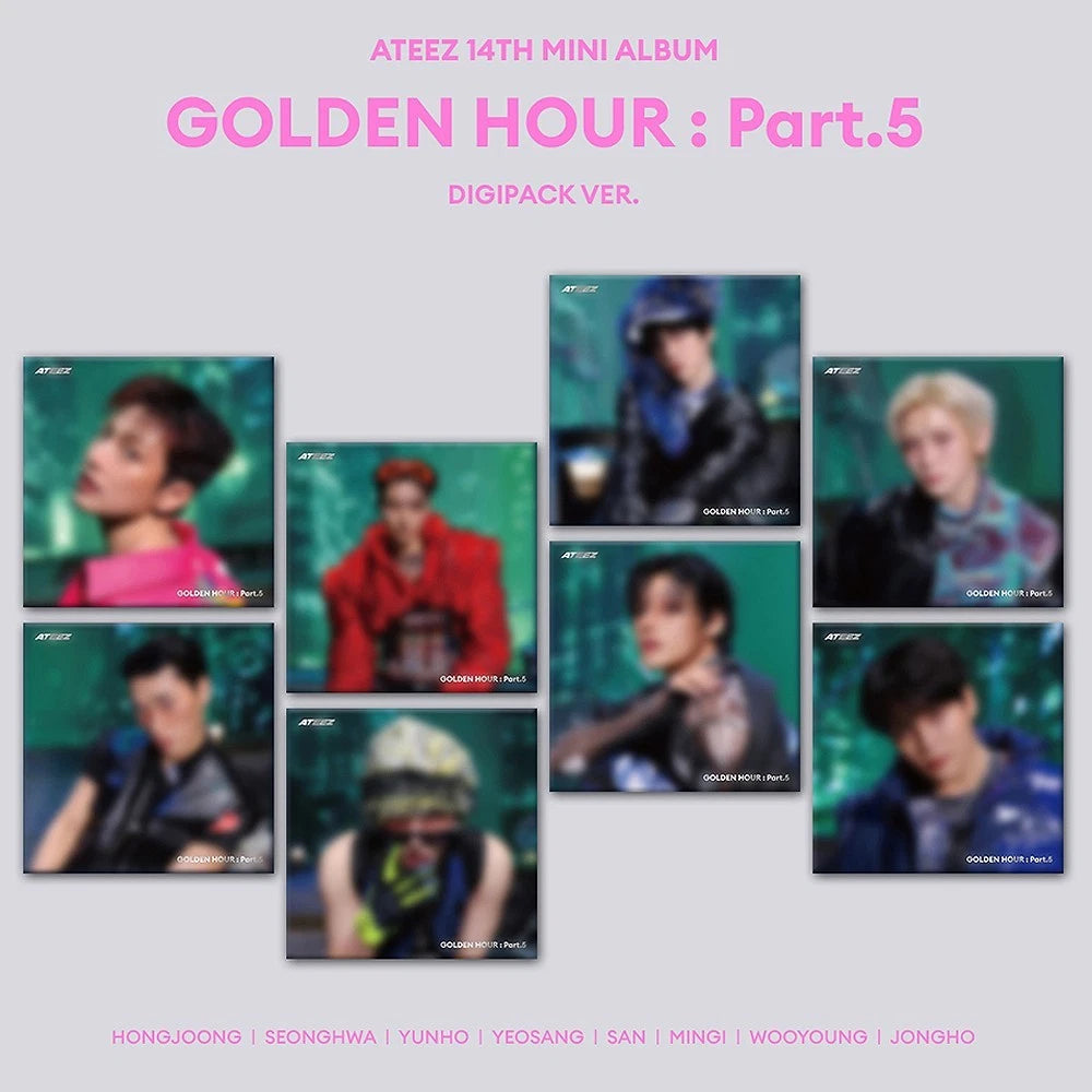 [PRE-VENTA] ATEEZ - GOLDEN HOUR : Part.5 (DIGIPACK Ver.)