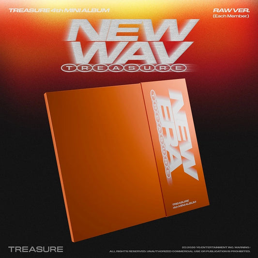 [PRE-VENTA] TREASURE - NEW WAV (RAW Ver.)