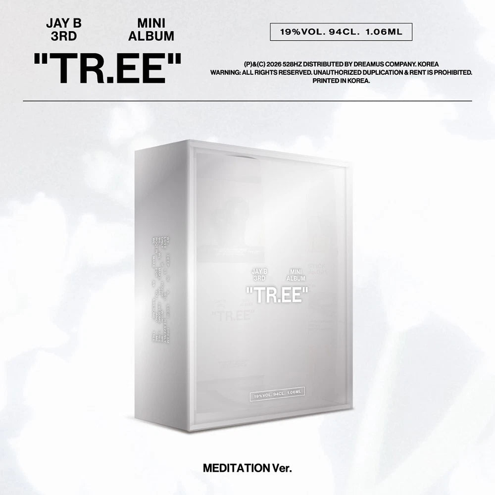 [PRE-VENTA] JAY B - TR.EE (MEDITATION Ver.)