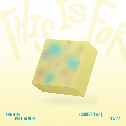 [PRE-VENTA] TWICE - THIS IS FOR (Confetti ver.)