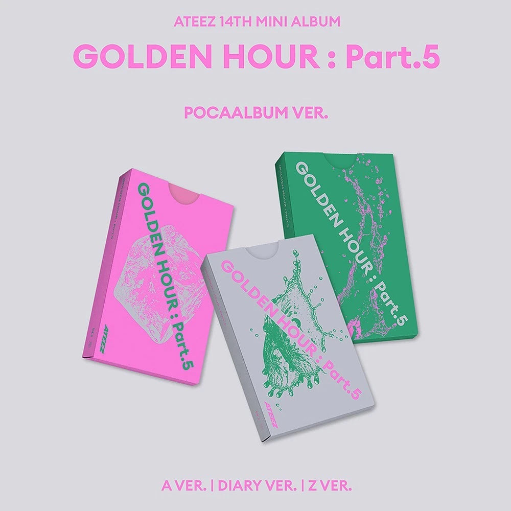 [PRE-VENTA] ATEEZ - GOLDEN HOUR : Part.5 (Poca Album Ver.)