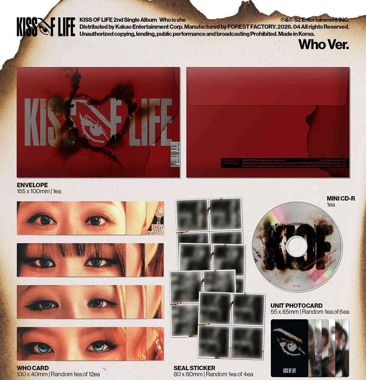 KISS OF LIFE - Who is she (Who Ver.)