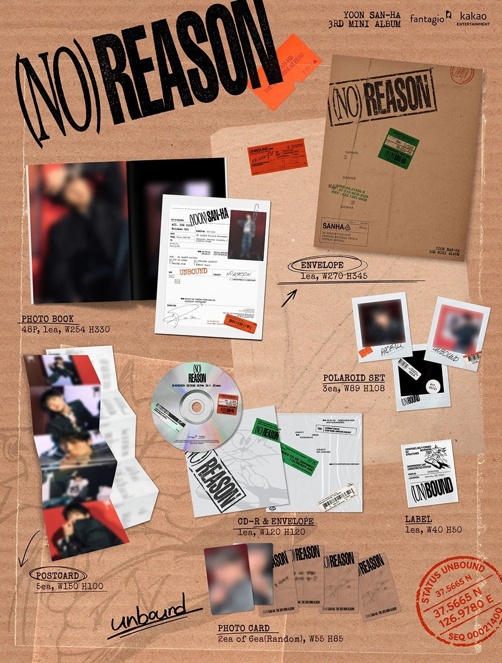 [PRE-VENTA] YOON SAN HA - NO REASON