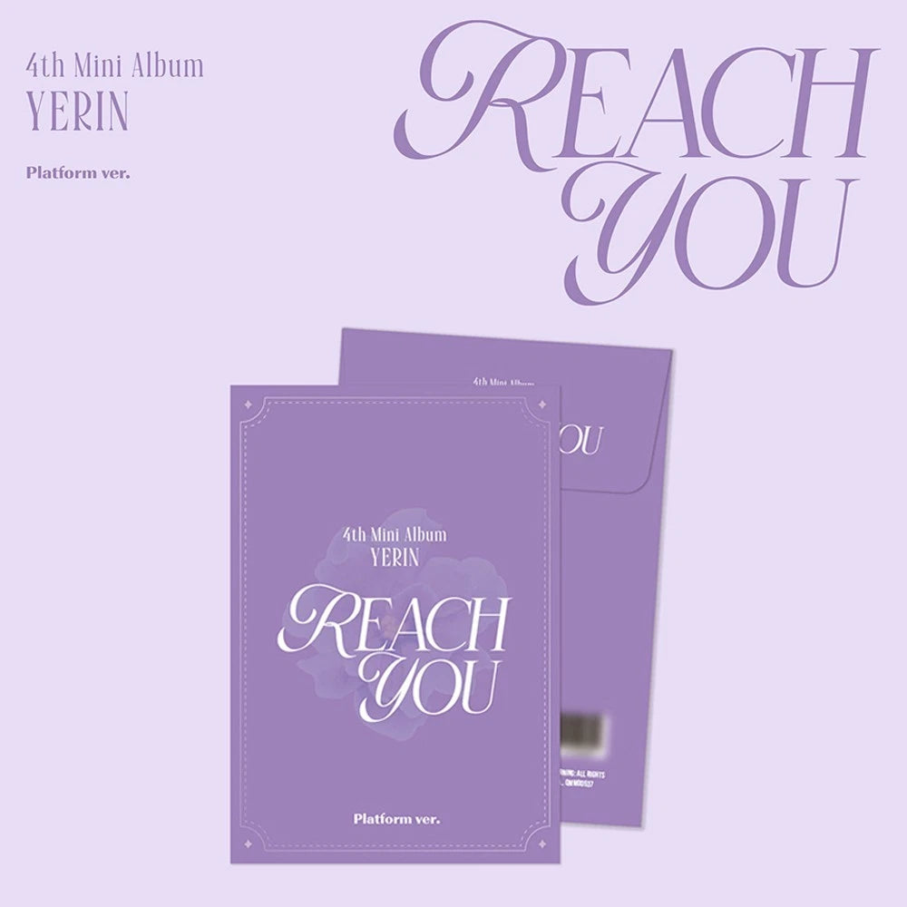 [PRE-VENTA] YERIN - REACH YOU (Platform Ver.)
