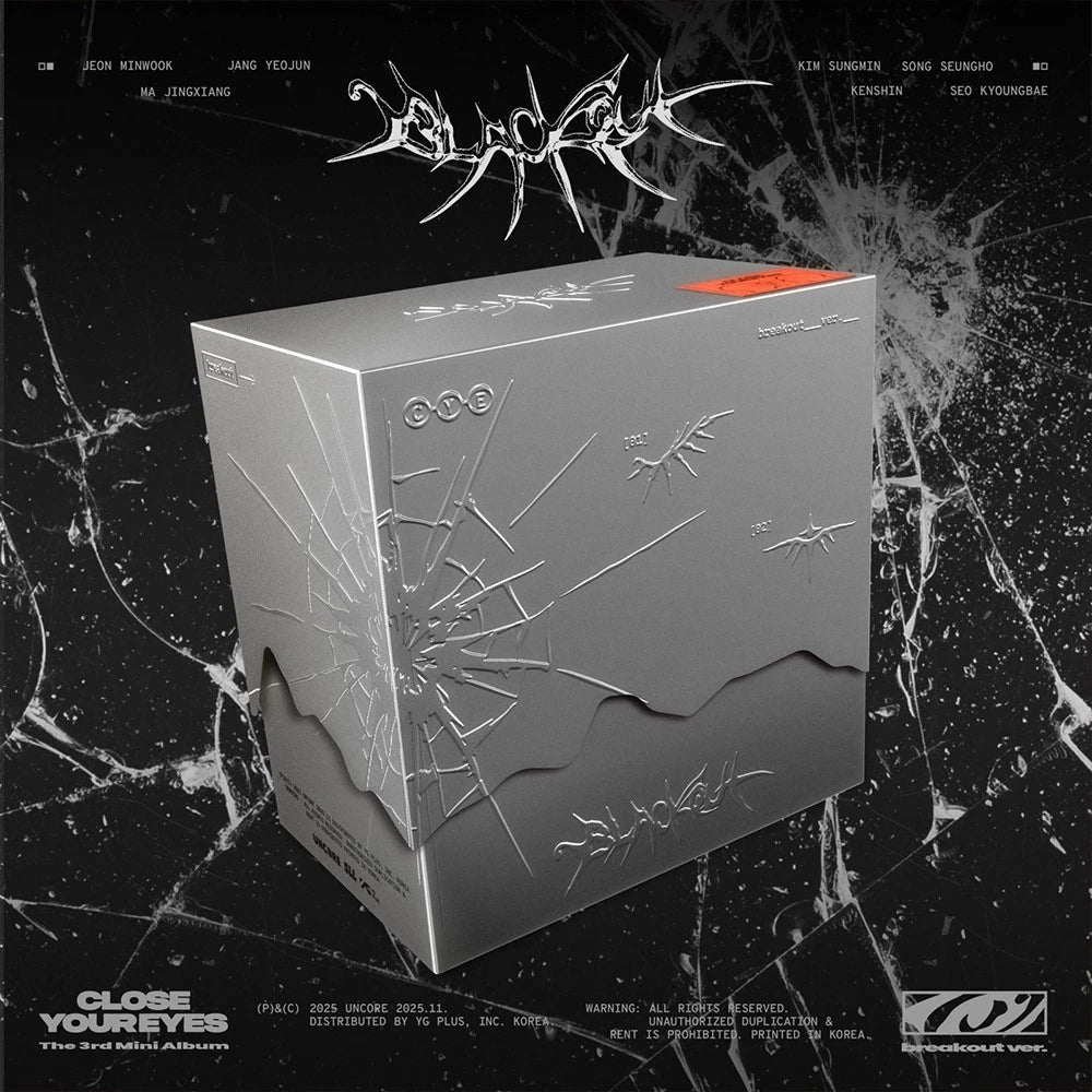 [PRE-VENTA] CLOSE YOUR EYES - blackout (Breakout Ver.) [Limited]